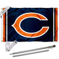 Chicago Bears Flag Pole and Bracket Kit U457