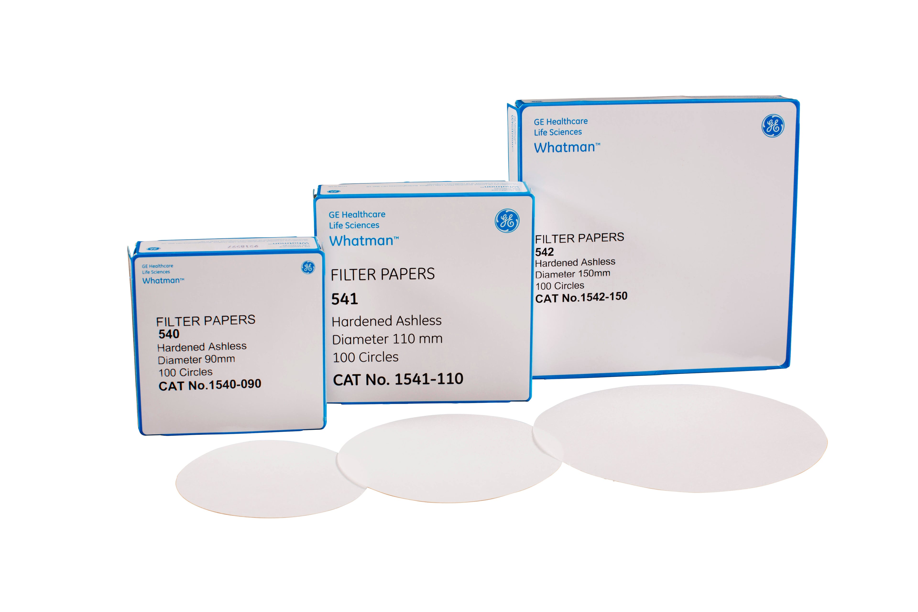 Hardened Ashless Quantitative Filter Paper, 15.0cm Diameter, Grade 542 (Pack of 100) P178304