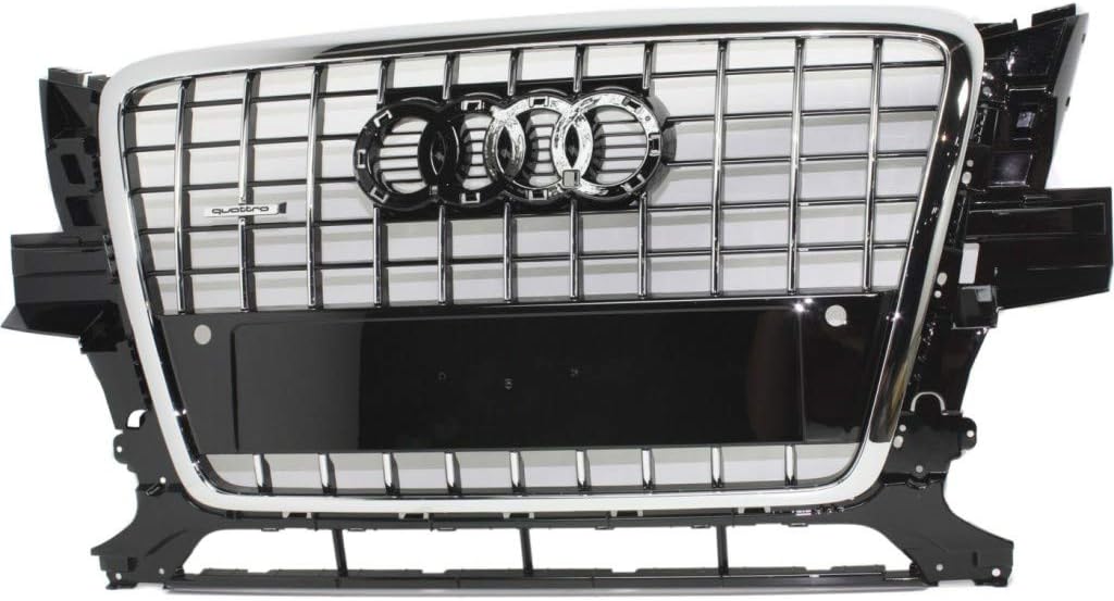 Chrome Shell with Gloss Black Insert Grille Assembly U99052