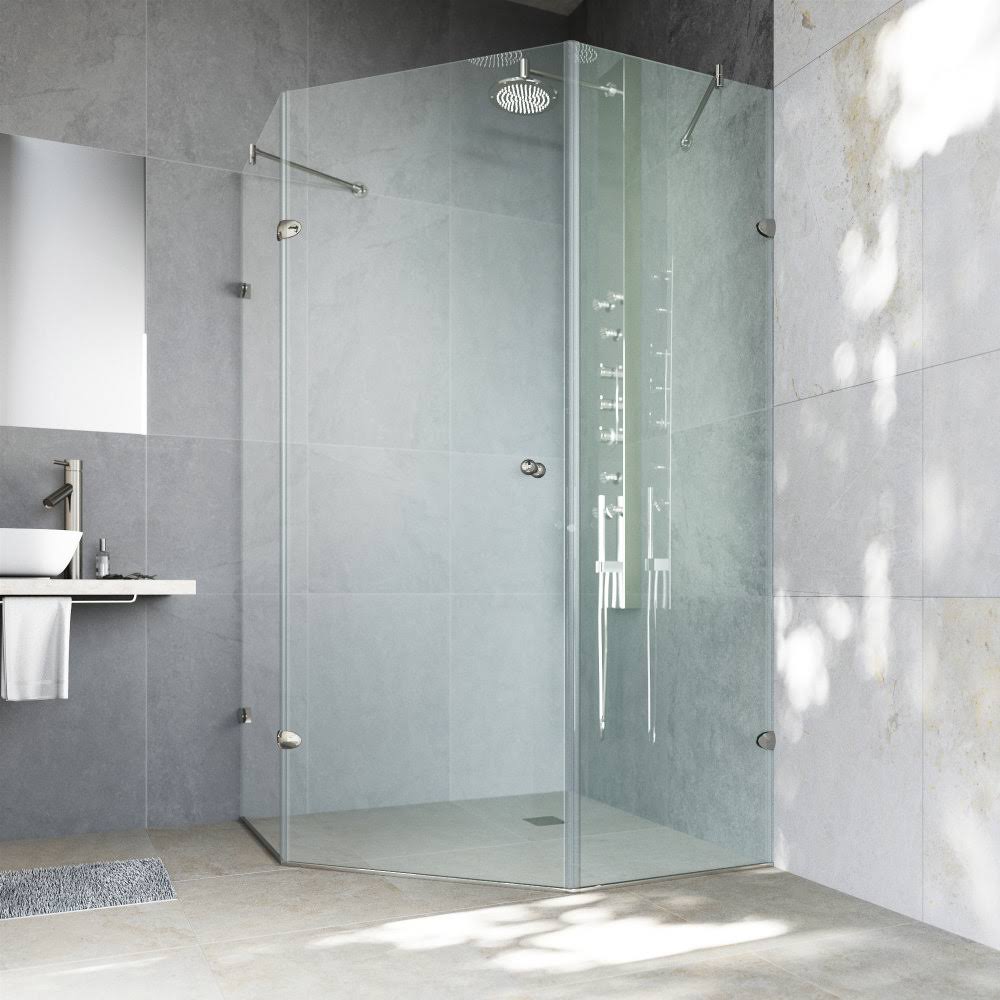 Frameless Neo-Angle Shower Enclosure N962084