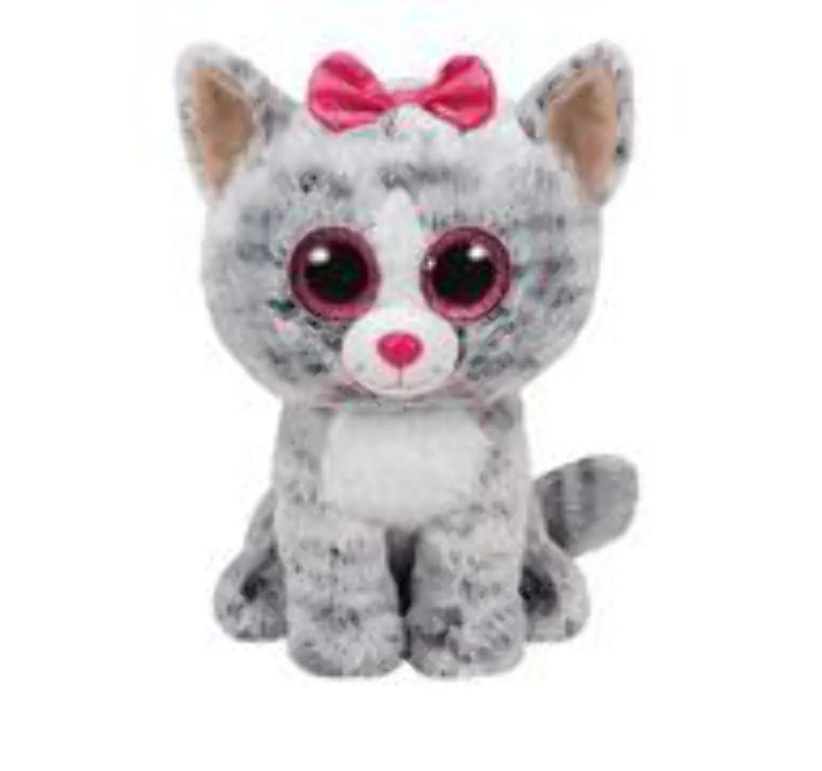 Grey Cat Plush Stuffed Animal 9" Y1877
