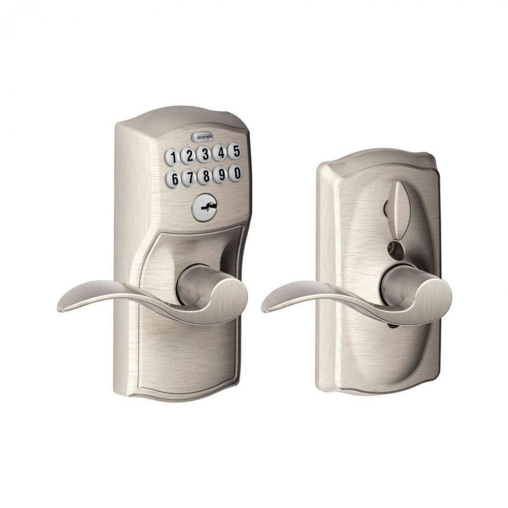 Keypad Lever with Camelot Trim V54391