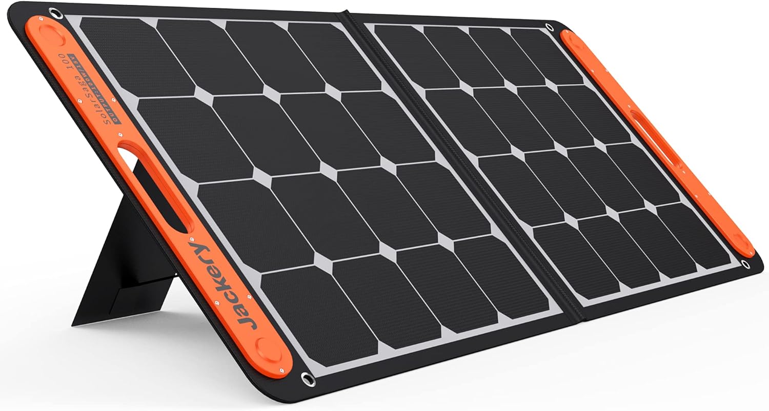 100W Portable Foldable Solar Panel with USB Outputs R666