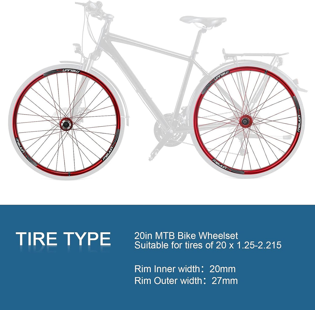 26 Inch Double Wall Aluminum Alloy Disc Brake MTB Wheelset N136