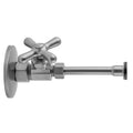 Polished Brass Multi Turn Straight Pattern Toilet Supply Kit I9850