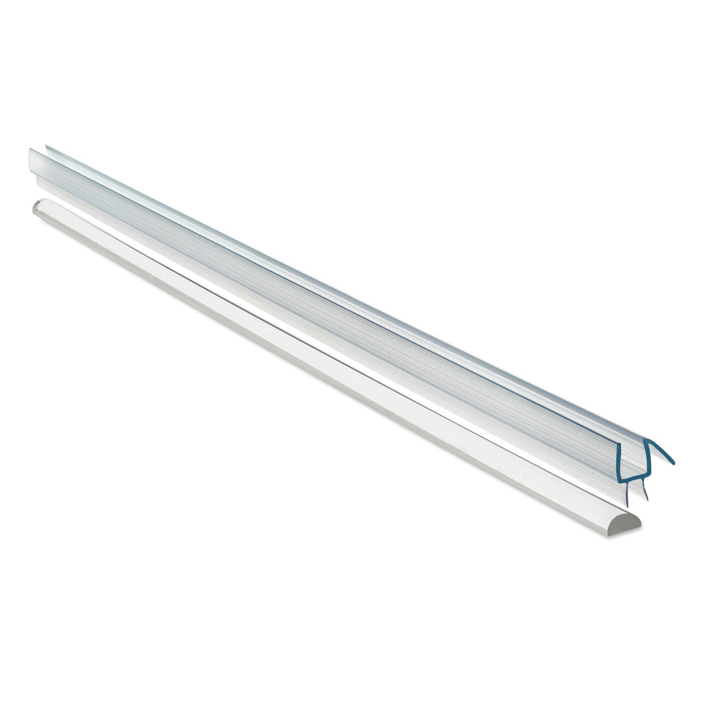 Brushed Nickel Frameless Hinged Shower Door K628449
