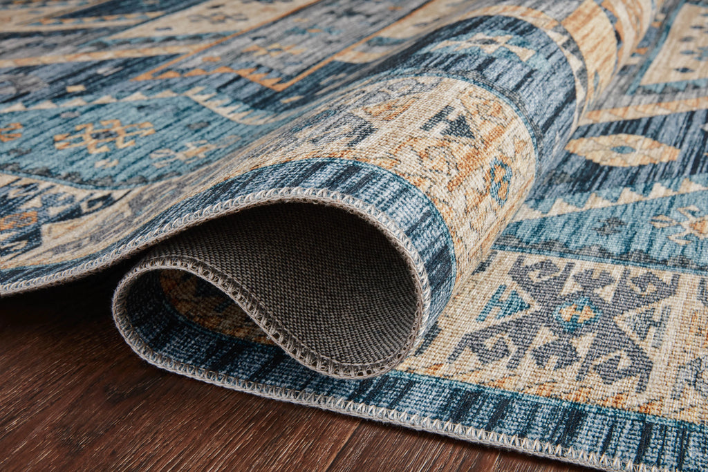 Blue Southwestern Area Rug W750