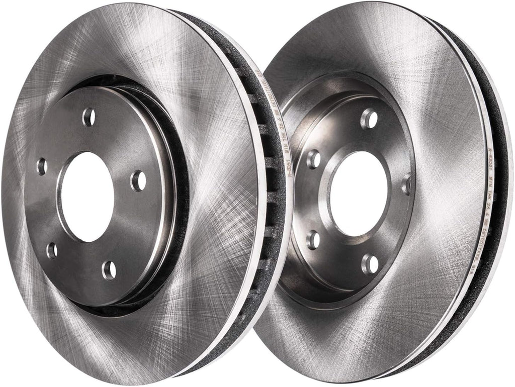 Front Disc Brake Rotors 2pc Set T763