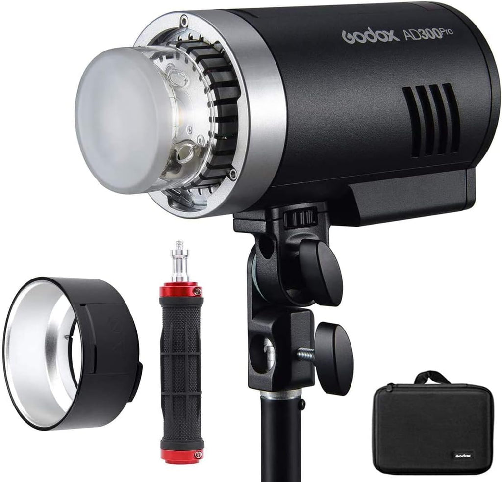 300W TTL Flash Strobe Monolight with Handheld Grip T5774
