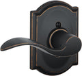 Matte Black Bed & Bath Privacy Door Lever Pack of 2 M16507