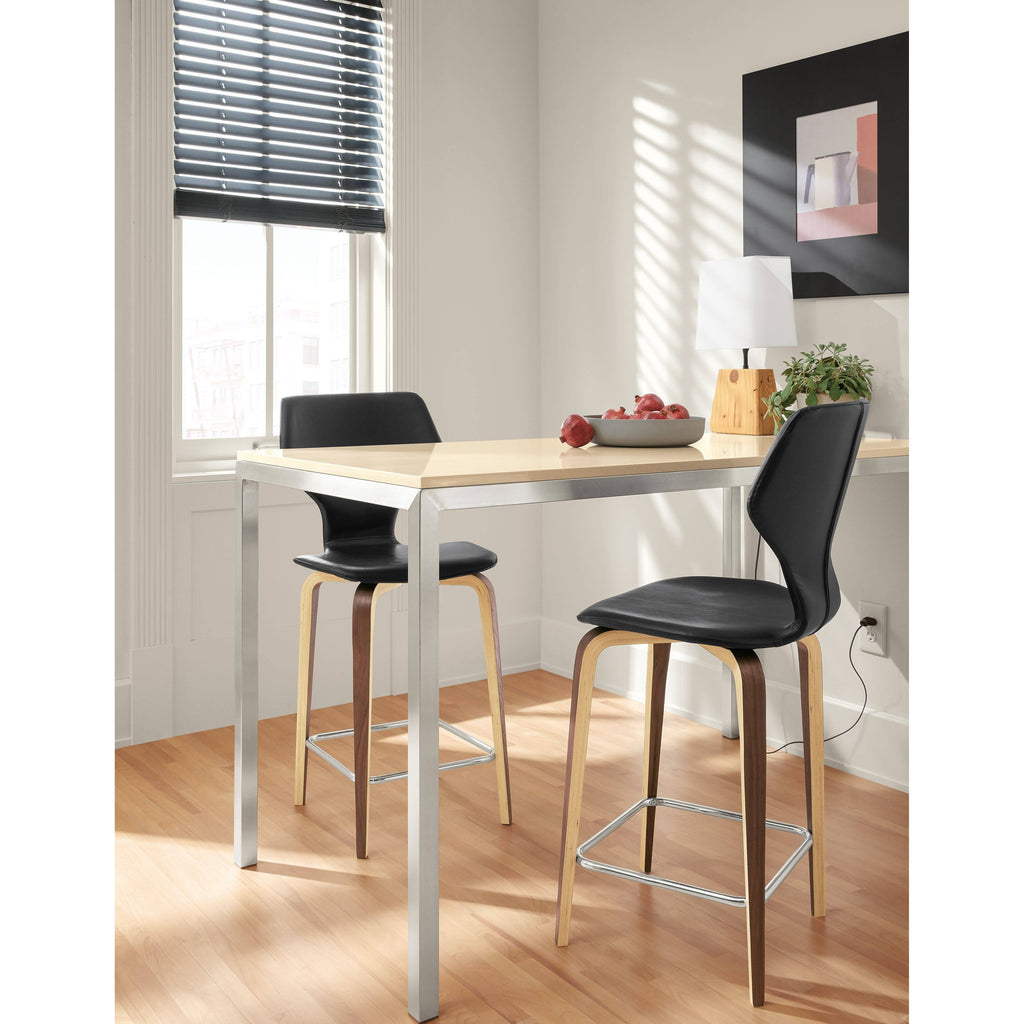 White Venatino Marble Counter Table E7402