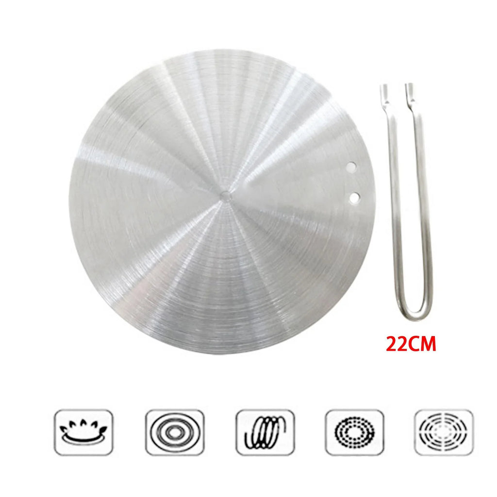 Stainless Steel Induction Cooktop Adapter Plate 22cm U74410