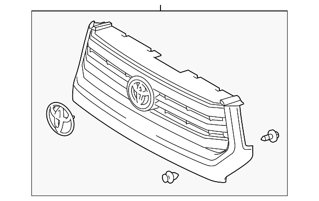 2016 Toyota Tundra Grille K1383