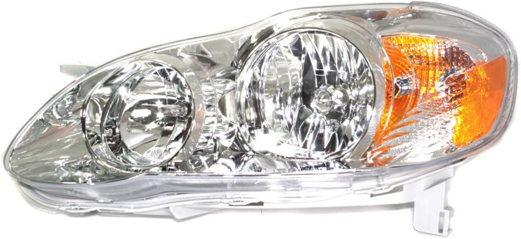 Headlight Assembly Pair for Toyota Corolla 2005-2008 J5852
