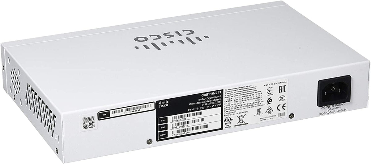 24 Port GE Unmanaged Switch with 2x1G SFP Shared X483