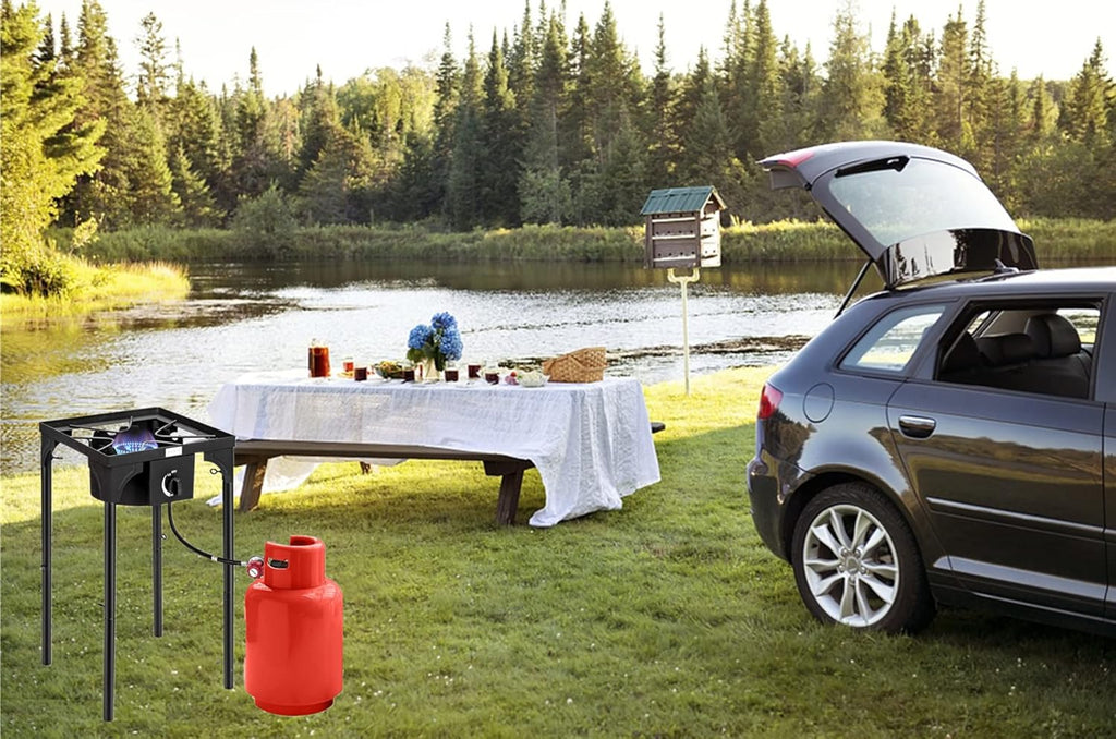 100,000 BTU Portable Propane Camping Stove U473