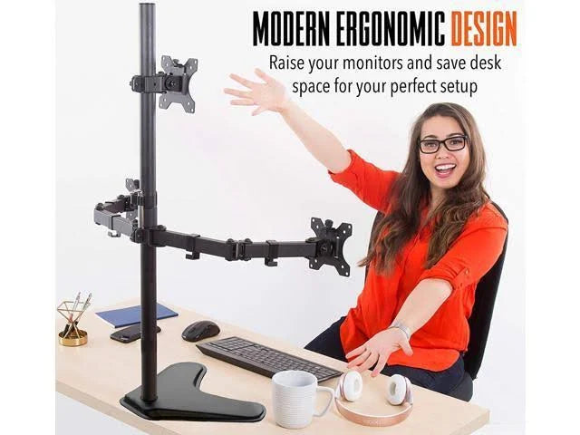 Three Arm Freestanding Monitor Mount P981