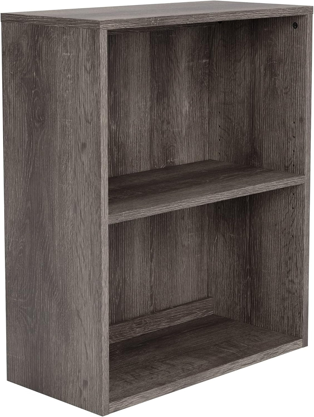 Grayish Brown Bookcase with 1 Adjustable Shelf J1083