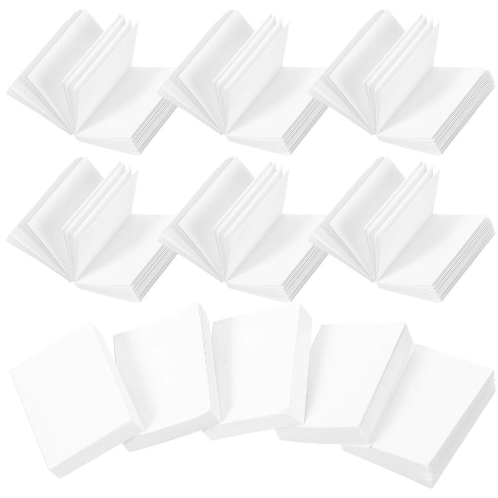 Miniature Books 20pcs Doll House Mini Books Blank Paintable M25396