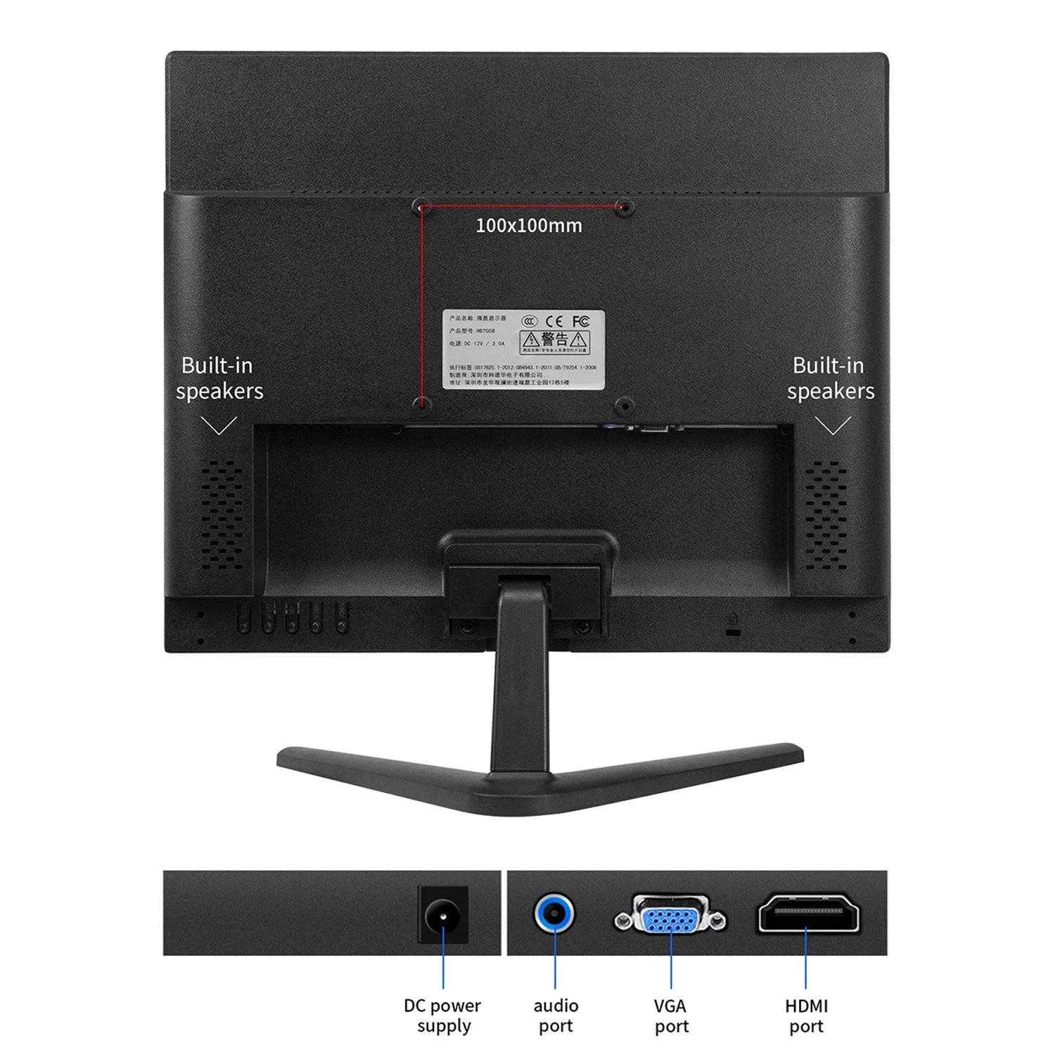 17 inch 1280X1024 LCD Computer Monitor L447
