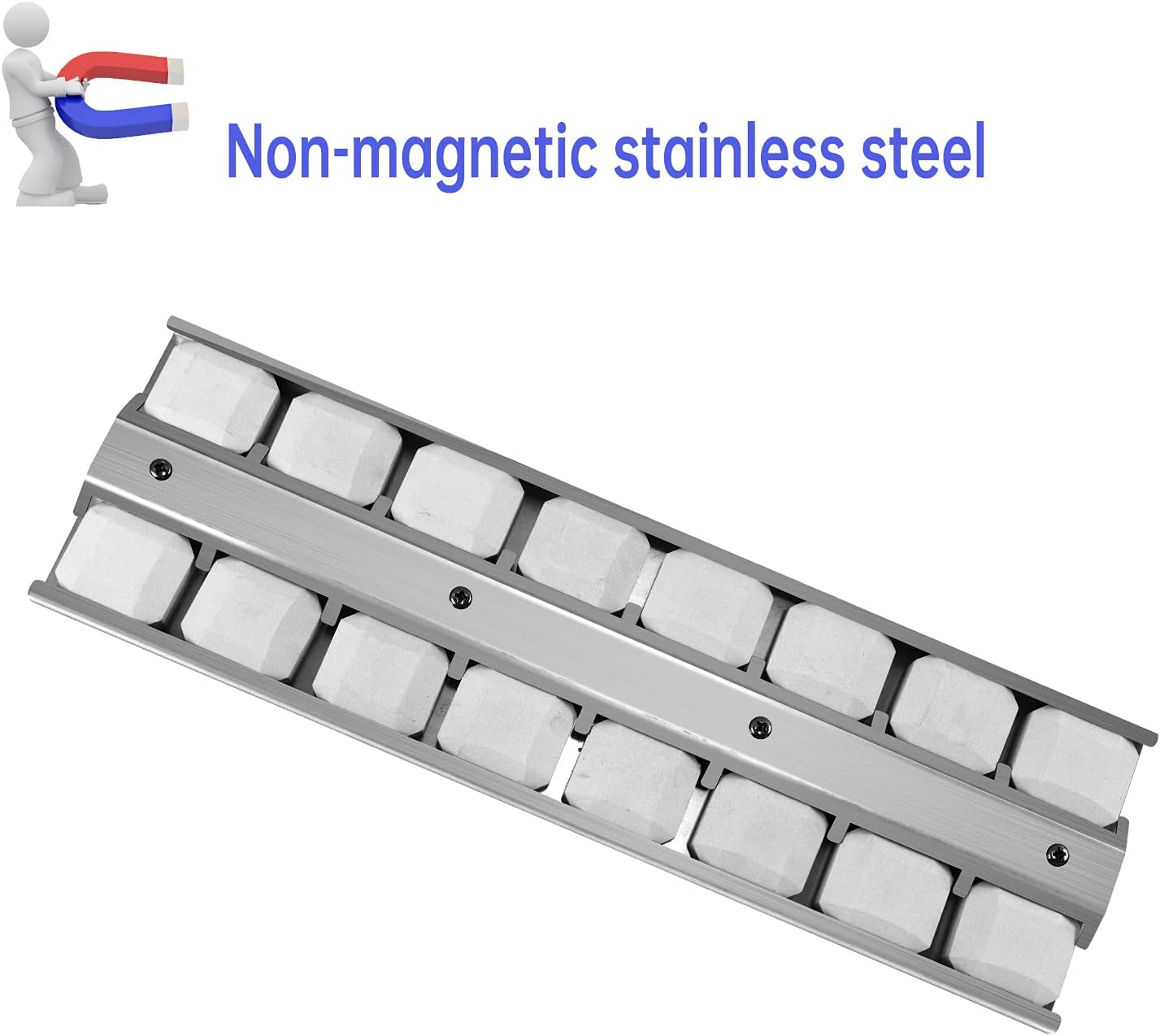 18" X 5-1/2" BBQ Grill Briquette Tray Heat Plates Shield I670