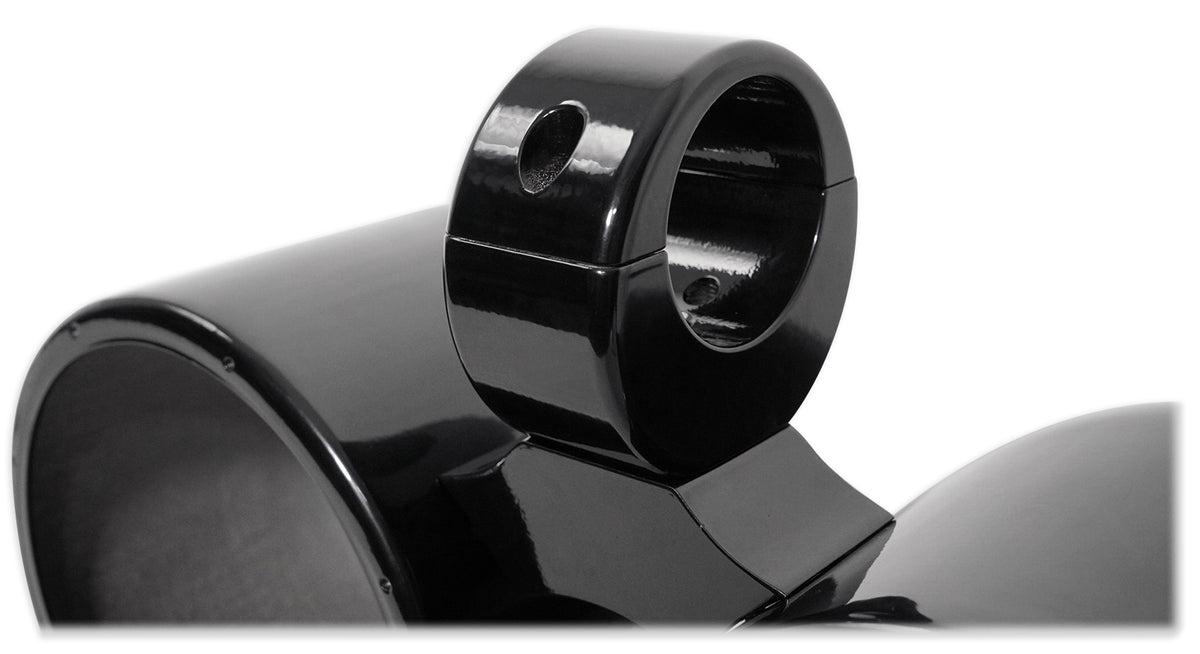 Dual 7.7" Black Aluminum Wakeboard Tower Speaker Pods with Covers N480948