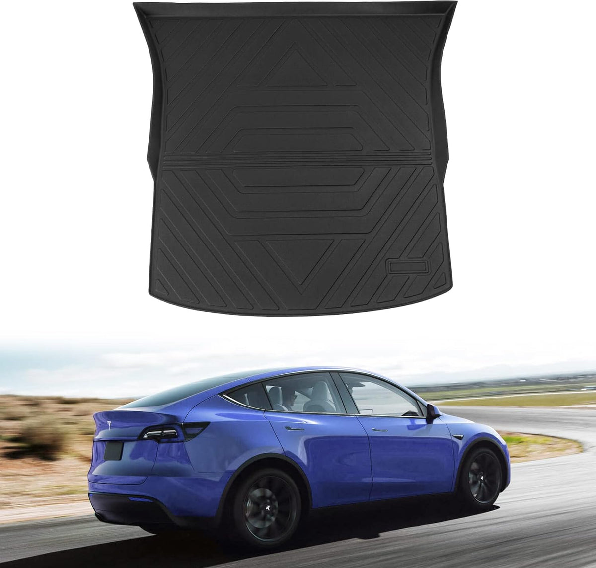 Tesla Model Y 3 PCS Trunk Mat Cargo Liners Q757
