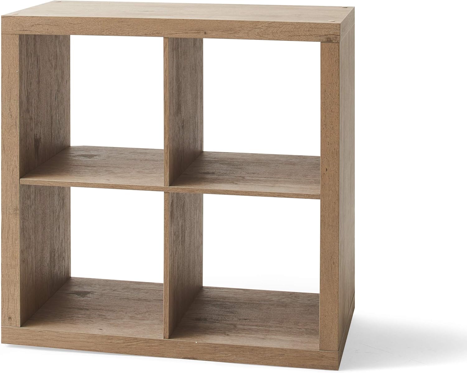 White 4-Cube Bookshelf Storage Cabinet K80816