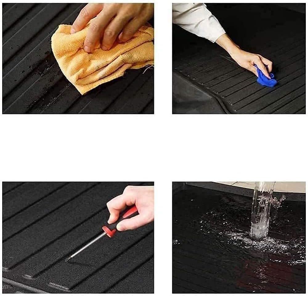 Heavy Duty Trunk Liner with Traction Grips, Pack of 2 B312603