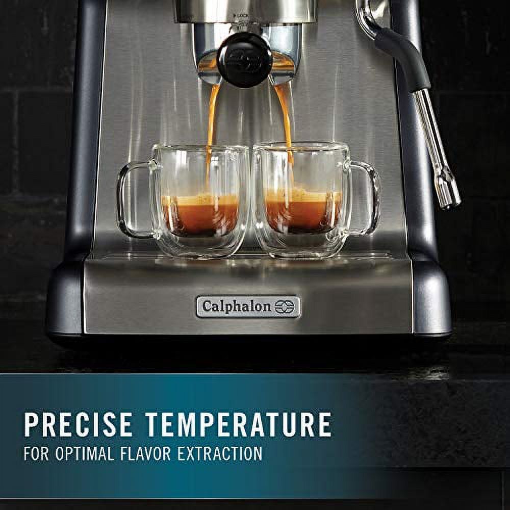 Stainless Espresso Machine with Steam Wand M342