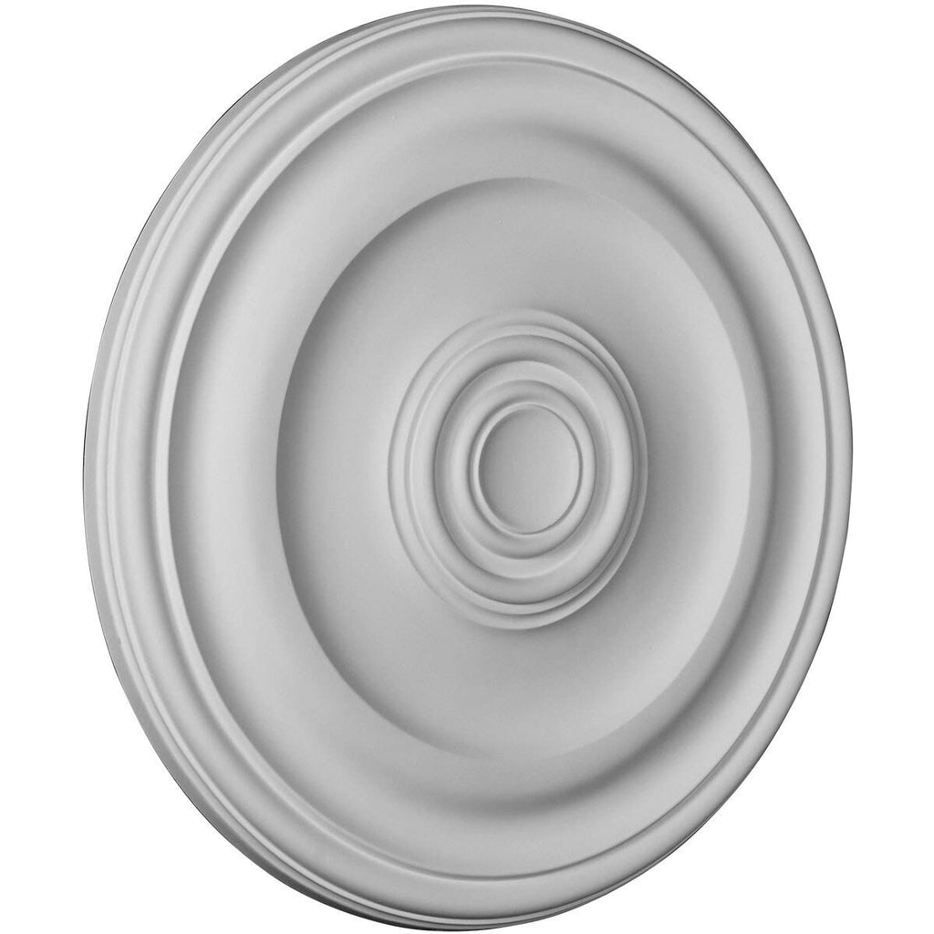 15 7/8 inch x 1 1/2 inch Hand-Painted Stone Hearth Ceiling Medallion O235333