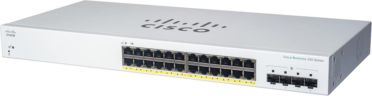 24 Port GE Smart Switch with 4x1G SFP P47973