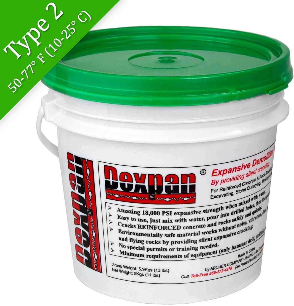 11 Lb. Expansive Demolition Grout, Pack of 2 K119654