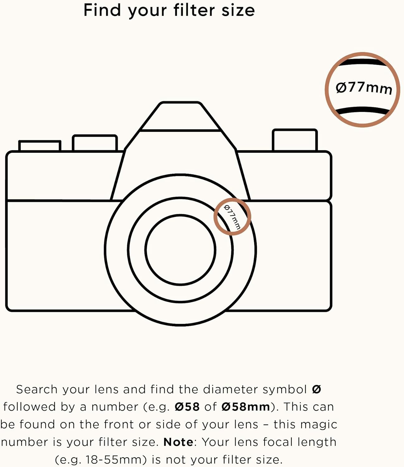 58mm Star 4 Point 6 Point 8 Point Lens Filter Kit Pack of 2 F3129