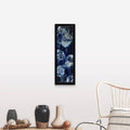 Black Framed Print Wood Portrait Rectangle 1 Piece 12 x 36 F58470
