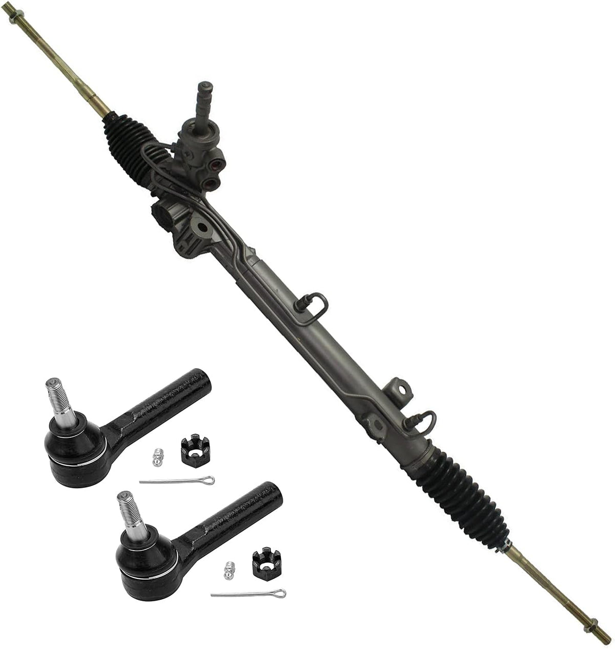 Rack and Pinion with Outer Tie Rods 3pc Set C312