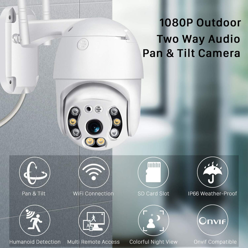 1080P WiFi Outdoor Security Camera Z91167