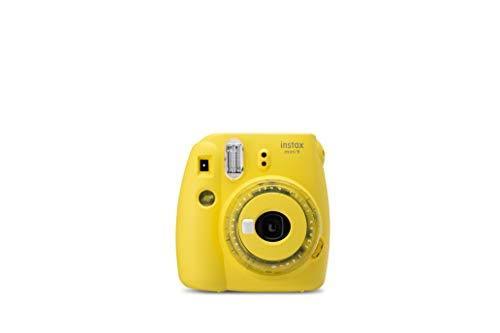 Yellow Instant Camera with 10 Shots F417291