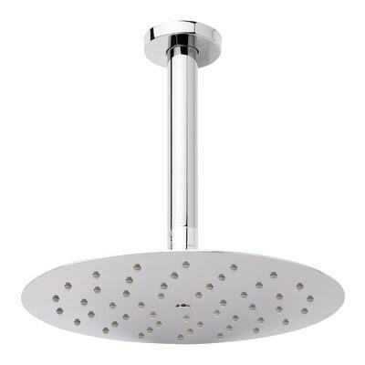 10x22 Contemporary Low Profile Shower Head with 6x22 Ceiling Mount Arm 2.5 GPM Chrome H688982