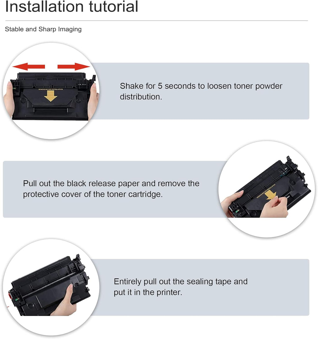 Black 3-Pack Toner Cartridges R106