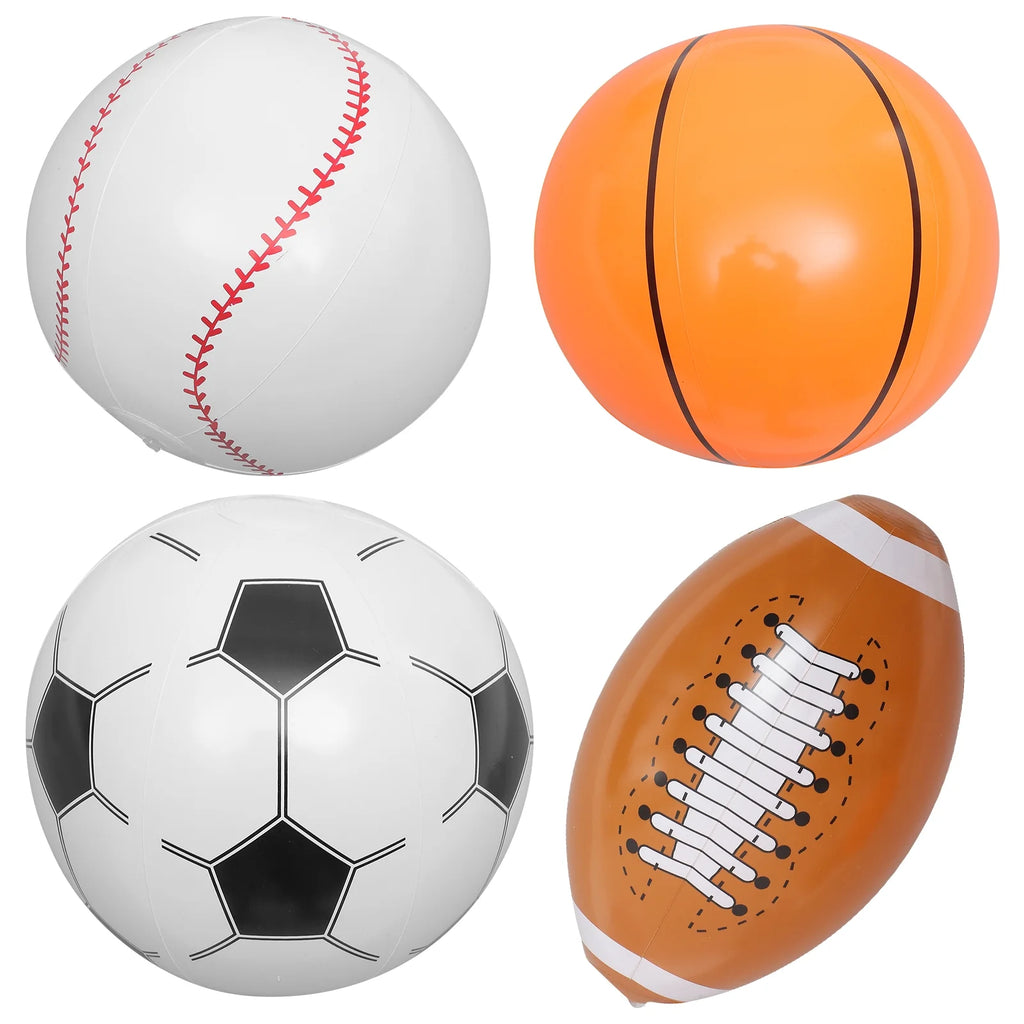Inflatable Beach Ball Set of 4 K50989