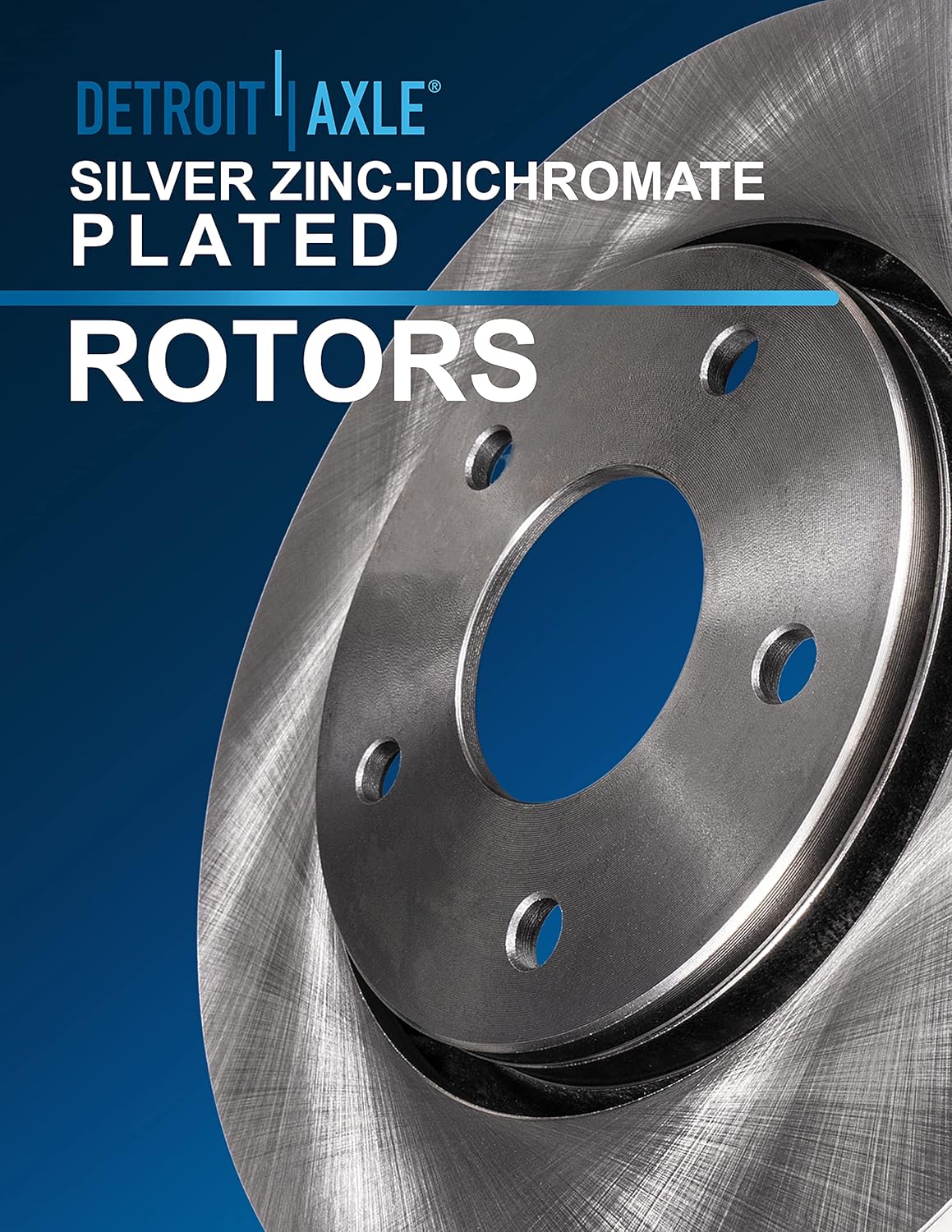 Front Disc Brake Rotors 2pc Set T763