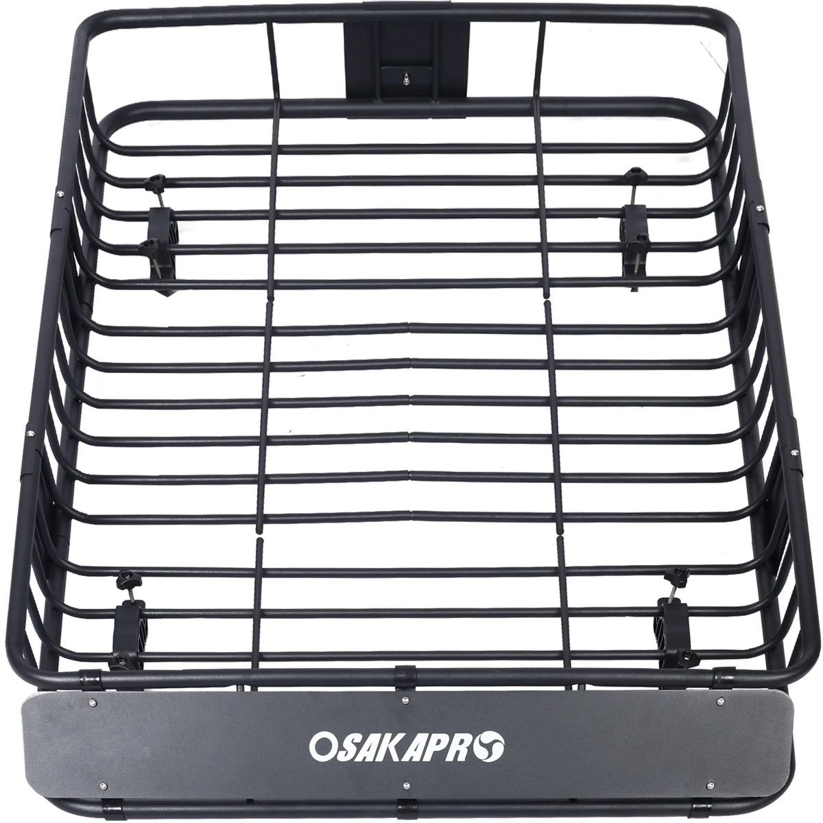 Black Steel Roof Rack Cargo Carrier Basket O2326