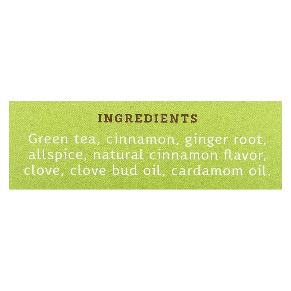Chai Green Tea - Case Of 6 - 20 Bags S8509