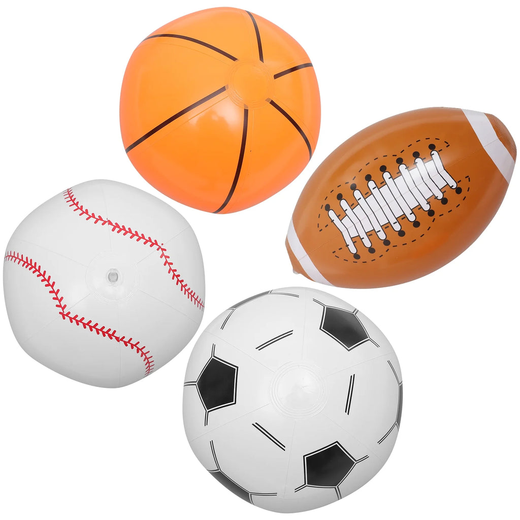 Inflatable Beach Ball Set of 4 K50989