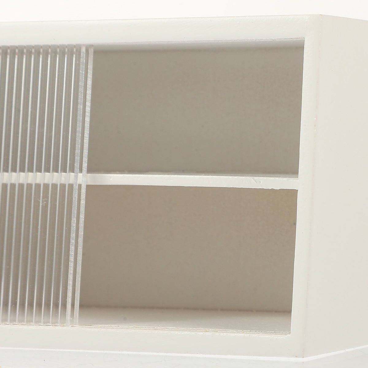2 Pack Display Case Small Shelf Cabinet F5054