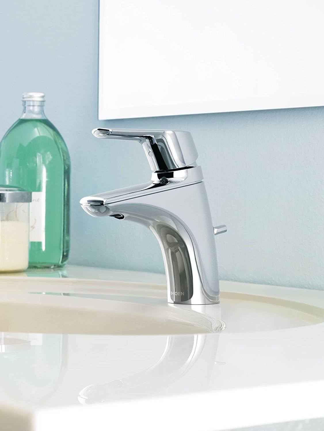 Single Handle Chrome Bathroom Faucet K12614
