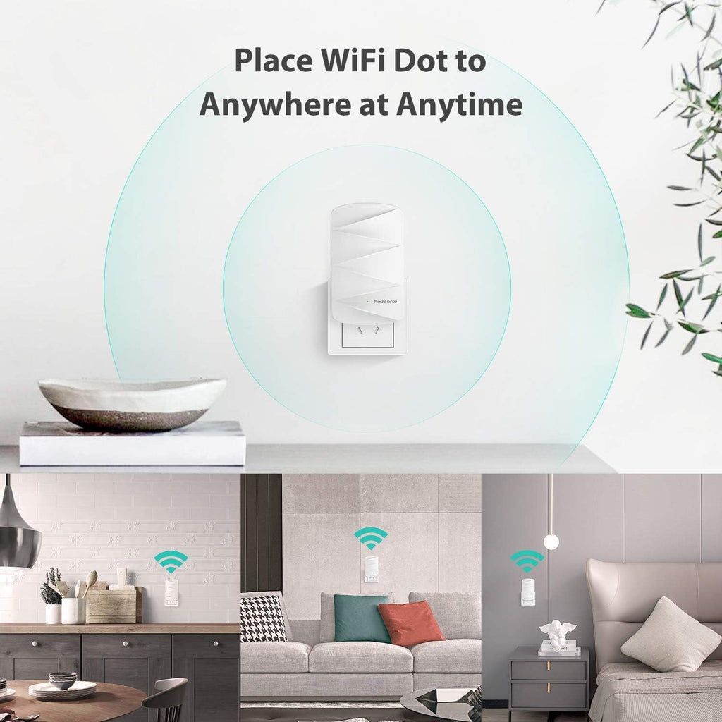 Pack of 2 MeshForce WiFi Extender K1138