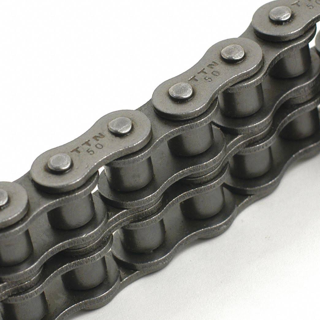 08B-2 x 10ft Roller Chain, Carbon Steel B224