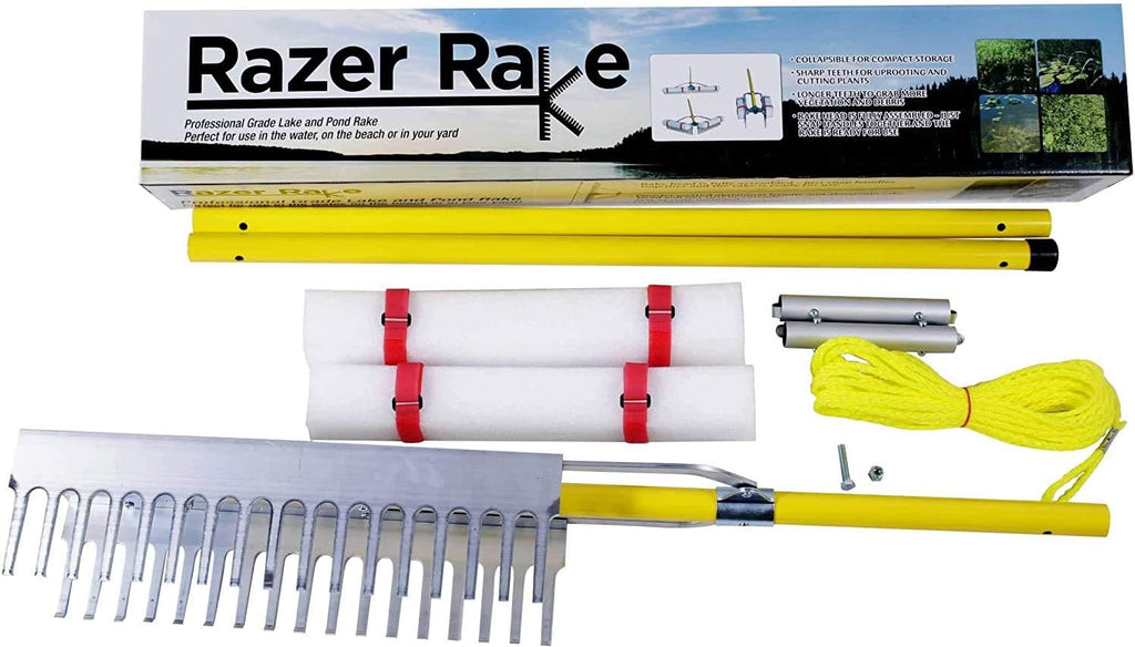 Collapsible Aluminum Weed Rake P1333